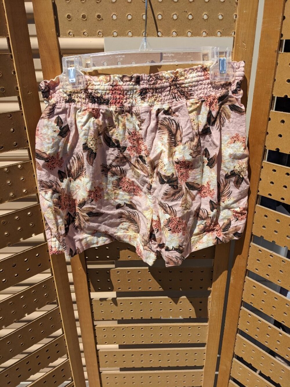 Time And Tru Tropical Floral Drawstring Shorts Sz S (4-6) **Fundraiser Item** - Picture 7 of 7